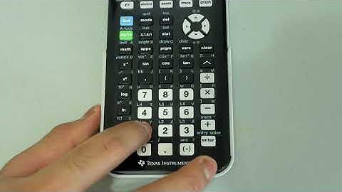 How to Round Numbers, Lists, and Matrices on TI-84 Plus CE