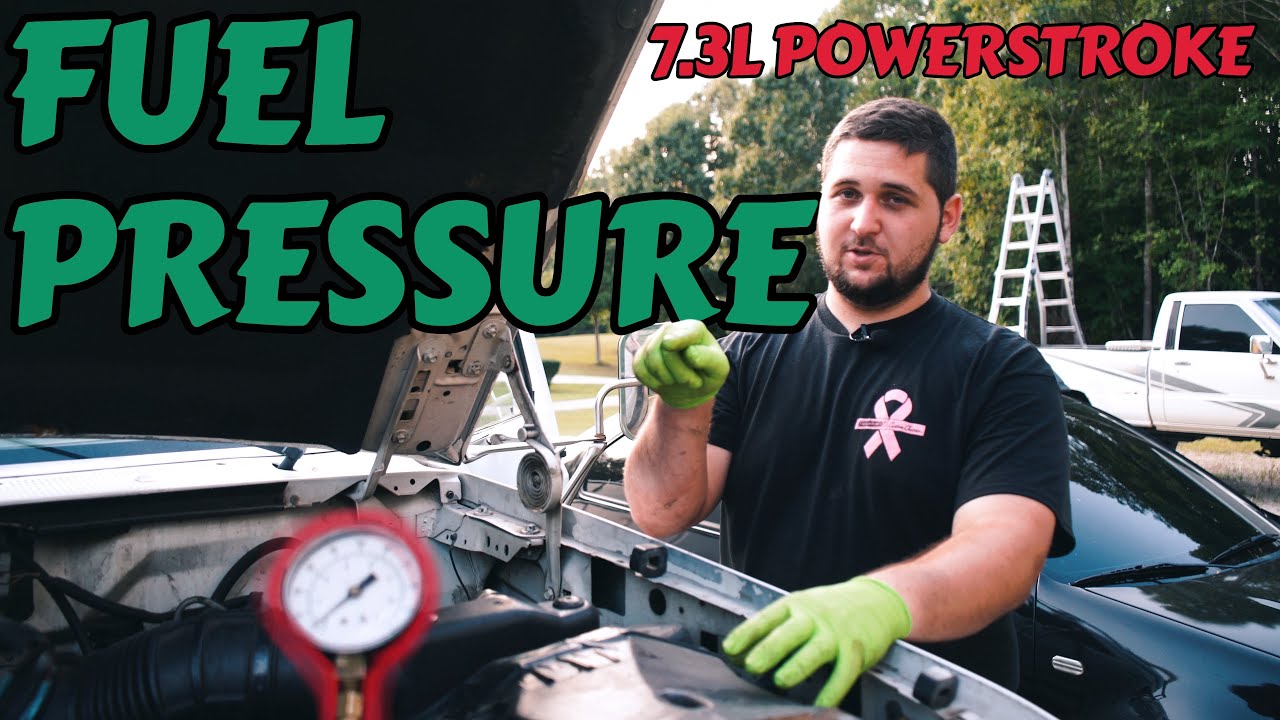 Как проверить давление топлива | 7.3L Powerstroke