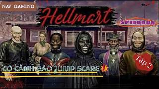 REVIEW (SPEED RUN) GAME HELL MART : TÔI PHẢI CHIẾN ĐẤU VỚI QUỈ DỮ ĐỂ BẢO VỆ SIÊU THỊ: TẬP 2