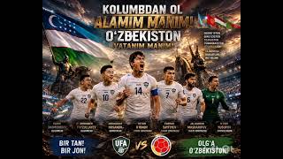Kolumbiya Uzbekistan Kolumbdan ol alamim manim #uzb #football #rek #time