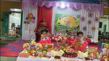 Một số hoạt động của các bé 4 tuổi A - Trường MN Nam Toàn