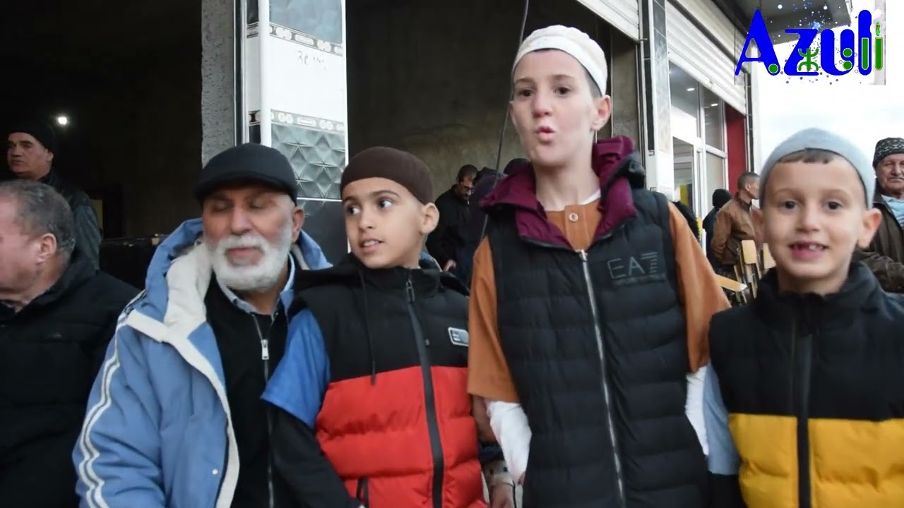Village Tazemourt commune de Haizer. Iftar collectif.
