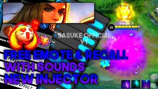 New Injector Unlock All Skins & Emote With Sounds Abc Files & Non Abc Files full Effects In MLBB screenshot 5