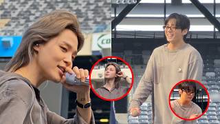 💜 JUNGKOOK CAN'T STOP LOOKING! Jimin's Long Blonde Hair Is Finally Back! 😍
