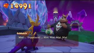 Spyro Reignited Trilogy Geldsack ordentlich vertrimmt Edelsteine und Ei