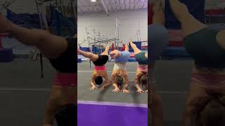 Dive roll over splits! 🙀 #shorts2023 #flexibility