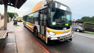 TheBus Honolulu Bus' 4032 New Flyer XD40 Route 81 Express! Downtown