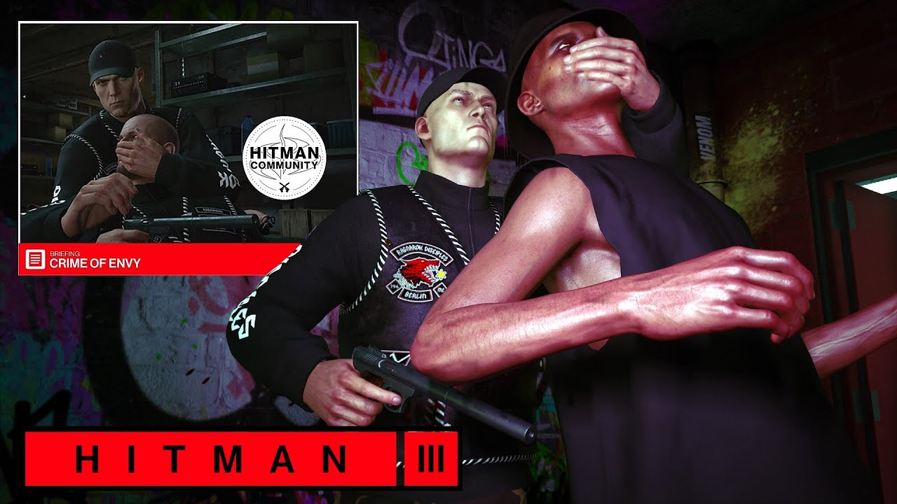 HITMAN 3 CRIME OF ENVY ASSASSIN SILENCIEUX CONTRAT À LA UNE