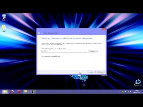 Video: Come Creare Un Collegamento Di Spegnimento Per Windows 8