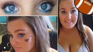 High School Football Game Makeup Tutorial screenshot 1