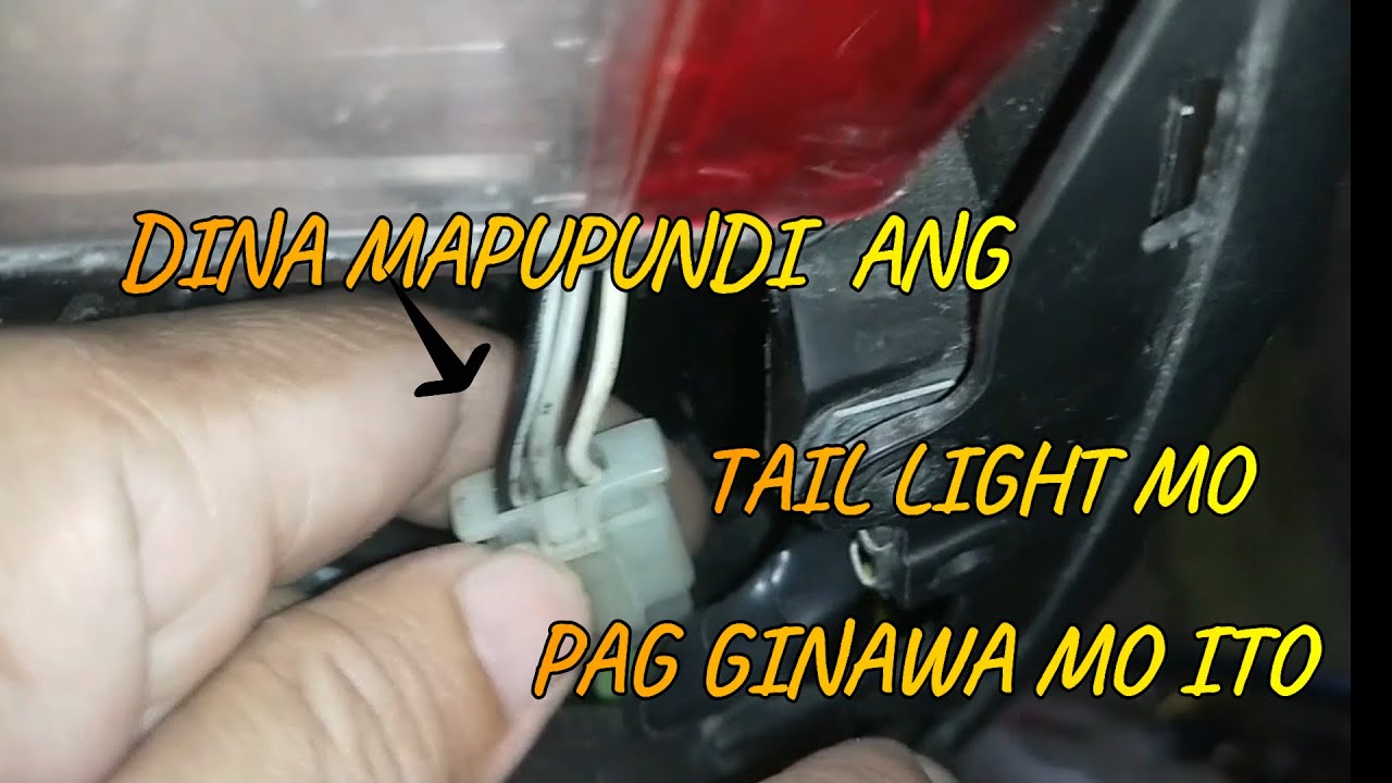 NAKU SuNoG yaN' Lagi bang naka breaklight ang tail light mo?
