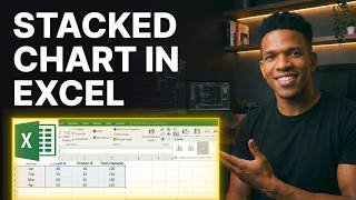 How to Create a Clustered Stacked Column Chart in Excel [2026] | Step-by-Step