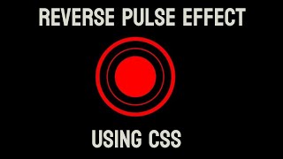 Celebrity CSS Tutorial: Design a Reverse Pulse Effect for Your Web Elements! Net Worth