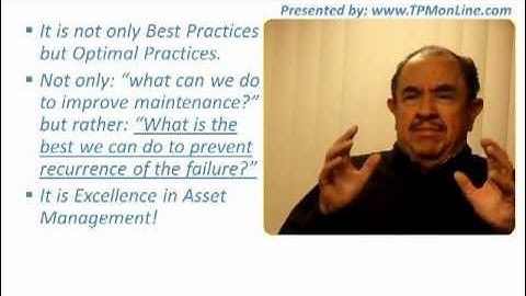 PAS-55 -CRITICAL EQUIPMENT RELIABILITY