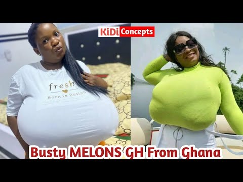 Meet Her Excellency AJ, The woman with the biggest Boobs in Ghana 🇬🇭 / Busty GH