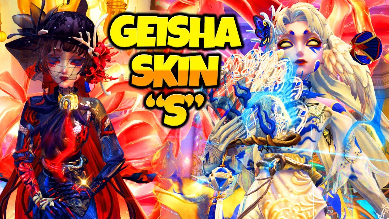 ¡ES BELLÍSIMA! SKIN HALLOWEEN S DE LA GEISHA + MUEBLES TIER S | IDENTITY V