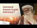 Comment trouver la paix intrieure 