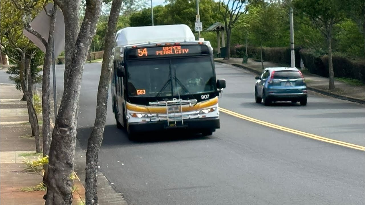 honolulu-thebus-route-54-upper-pearl-city-bus-907-youtube