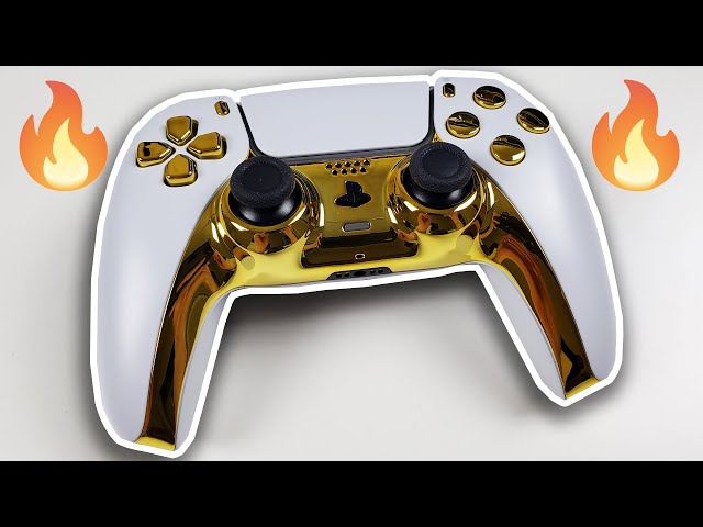 The 24K GOLD PS5 Dualsense Controller How to Make Your Own