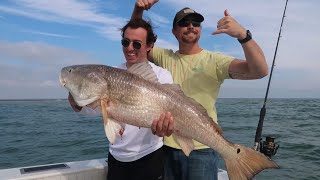 Galveston Deep Sea Charters Fishing Trip. Flounders, Red Drums And Deer???