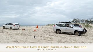 4WD Vehicle Low Range Bush and Sand Course