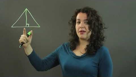 How to Find the Perpendicular Line Opposite the Vertex in a Triangle