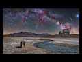 Deep Sleep Music 🌌 Milky Way & Shooting Stars Calm Ambient Music for Relaxation & Stress Relief