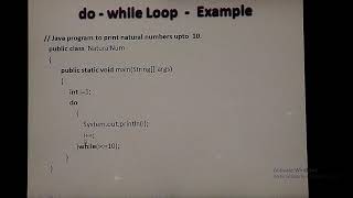 CONTROL  STATEMENTS IN JAVA- if statements, switch, while,do while, goto, break, continue etc,(KTU)