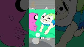 Finn Becomes Lumpy?! The Final Jump to Save Jake | Adventure Time #shorts