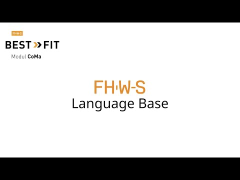 FHWS Language Base (deutsche Version)