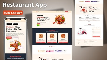 🔥Complete Responsive Restaurant Website using React and Tailwind CSS || Build and Deploy