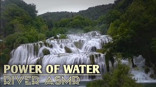 Majestic Multi-Tier Waterfall Sounds 🌊🌿 | 4K Nature Ambience for Deep Sleep &amp; Relaxation