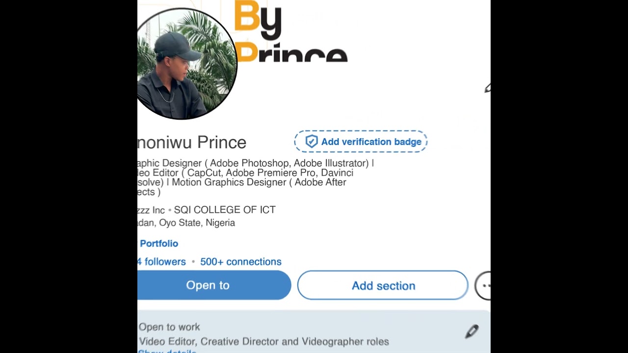 Recently Animated My linkedin Profile. #mindset