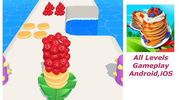 Pancake Run Gameplay Top All Levels Android,iOS Lv 321-328