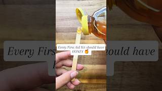 🍯Every First Aid Kit should have HONEY in it and here's why!! Check out the description for all info