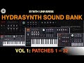 Asm hydrasynth  synth universe  sound bank vol 1 demo patches 132