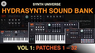 ASM Hydrasynth | Synth Universe | Sound Bank Vol. 1 Demo (patches 1-32)