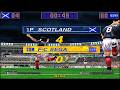 Virtua Striker 2 ver. '98 - SCOTLAND Playthrough - Arcade Mode