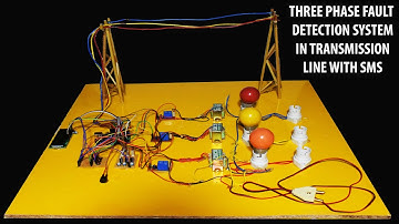 3 THREE PHASE FAULT DETECTION SYSTEM USING ARDUINO WITH SMS - BEST ELECTRICAL PROJECT