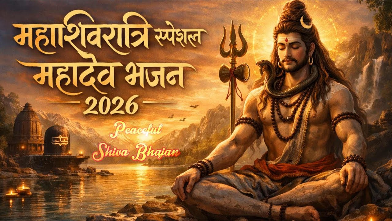 🪷 Mahashivratri Special Bhajan | Shiva Soulful Bhajan 2026 | Bholenath Peaceful Song 
