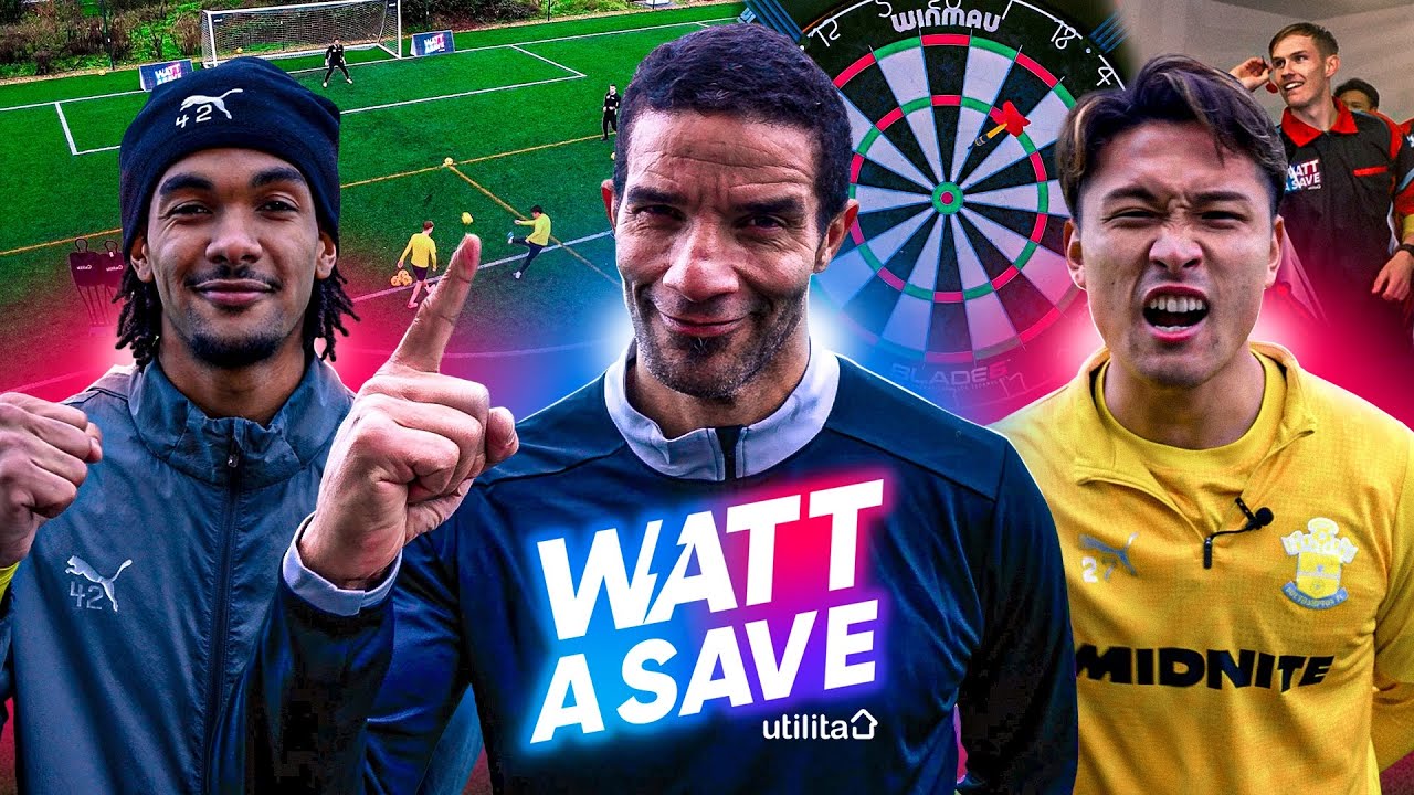 Southampton FC vs David James in WATT A SAVE! ⚡