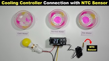 Digital Cooling Controller Working wiring and parameter setting @ElectricalTechnician