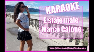 E staje Male Marco Calone Karaoke