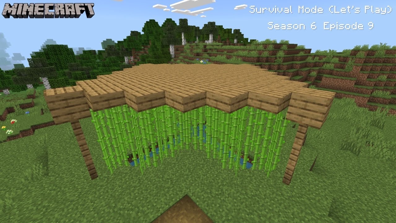 Season 6 Episode 9 Minecraft Let's Play (Survival mode) - YouTube