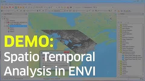 Spatiotemporal Analysis in ENVI