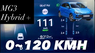 2025/2026 MG3 1.5 HYBRID 3 speed 197 BHP 0-100 km/h acceleration