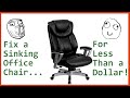 Fix a Sinking Office Chair For Less Than a Dollar! [Tutorial]