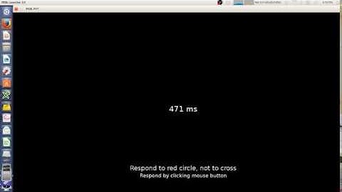 PEBL Psychomotor Vigilance Task (PVT)