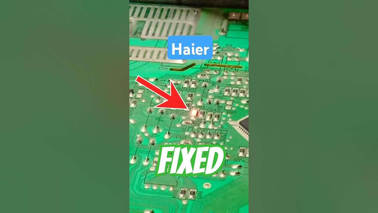 Finally! Led 1 Fixed in Haier Outdoor AC PCB, Secret Revealed YouTube