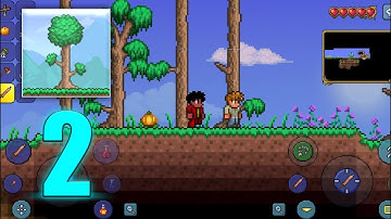 Terraria || Gameplay Walkthrough Part 2 (Android & ios)